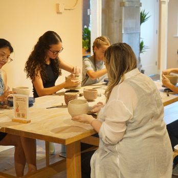 Olomana Studios - making matcha bowls - Art Classes Near Me - Irvine, California