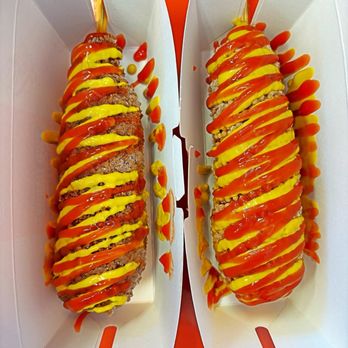 Two Hands Fresh Corn Dogs - Crispy Rice Dog and American Classic Dog - Hot Dogs Near Me - Albuquerque, New Mexico