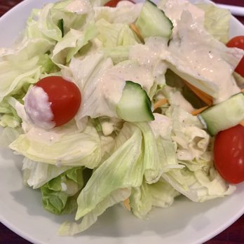 Samurai Sushi Bar - Ginger Dressing House Salad - Sushi Bars Near Me - Lafayette, Louisiana Samurai Sushi Bar - Ginger Dressing House Salad - Sushi Bars Near Me - Lafayette, Louisiana