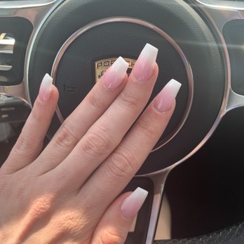 Deluxe Nail Spa - Ombré acrylic nails. - Hair Removal Near Me - Bradenton, Florida