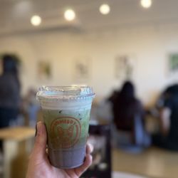 Homeboy Coffee - Ube matcha latte