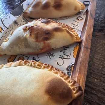 Crepissima - Spinach and Artichoke, Guava, and Ground Beef empanadas - Creperies Near Me - Valencia, California Crepissima - Spinach and Artichoke, Guava, and Ground Beef empanadas - Creperies Near Me - Valencia, California