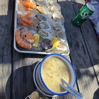 Buoy and Trap Seafood - Fresh oysters and home recipe from Rhode Island Clam Chowder - Seafood Markets Near Me - Truckee, California Buoy and Trap Seafood - Fresh oysters and home recipe from Rhode Island Clam Chowder - Seafood Markets Near Me - Truckee, California