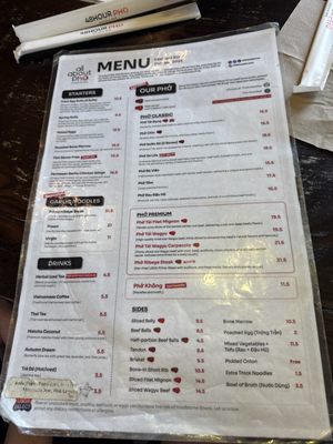 Menu photo 3 All About Pho Fullerton, CA