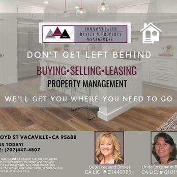 Commonwealth Realty & Property Management - Property Management Near Me - Vacaville, California Commonwealth Realty & Property Management - Property Management Near Me - Vacaville, California