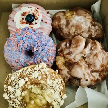 Just Fine Donuts - Apple Fritters, other delicious assorted donuts - Donuts Near Me - Alexandria, Virginia