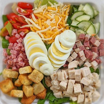 GoodTimes Coal-Fired Pizza & Pub - a salad in a styrofoam container - Pizza Near Me - Big Stone Gap, Virginia GoodTimes Coal-Fired Pizza & Pub - a salad in a styrofoam container - Pizza Near Me - Big Stone Gap, Virginia