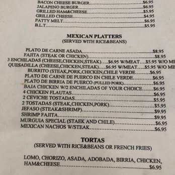 Salt Flats Cafe - Menu - Cafes Near Me - Wendover, Utah