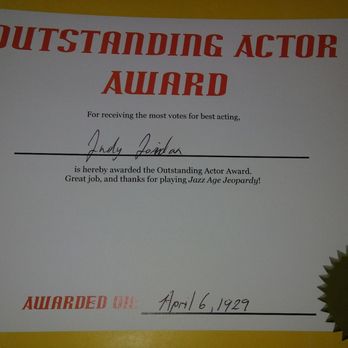 Miracle Plays - I won an award for outstanding actor! They have prizes & certificates y'all. - Performing Arts Near Me - College Park, Georgia
