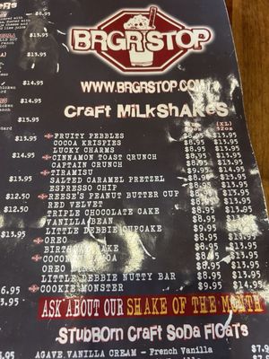 Menu photo 8 Brgr Stop Fort Lauderdale, FL Menu photo 8 Brgr Stop Fort Lauderdale, FL
