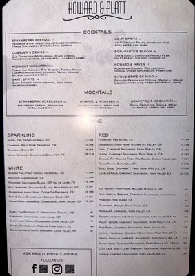 Menu photo 4 Howard & Platt Tampa, FL
