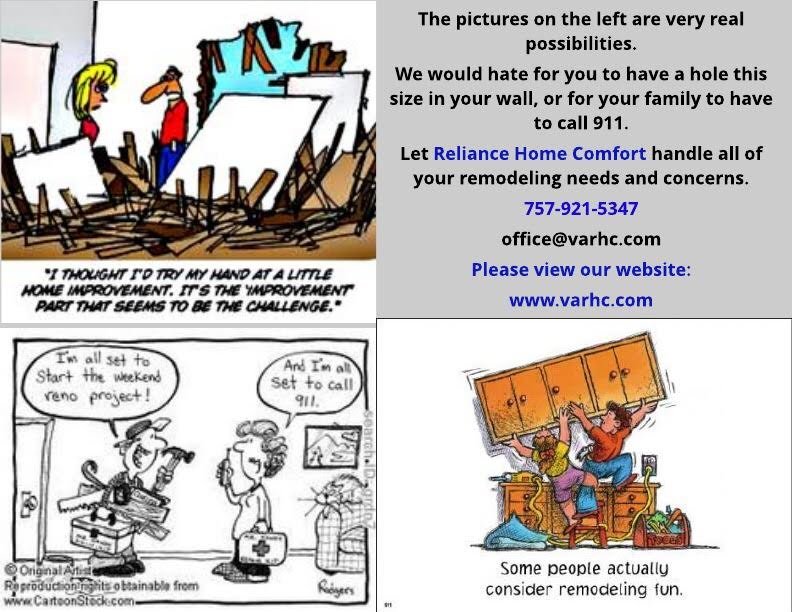 Slide of Reliance Home Comfort