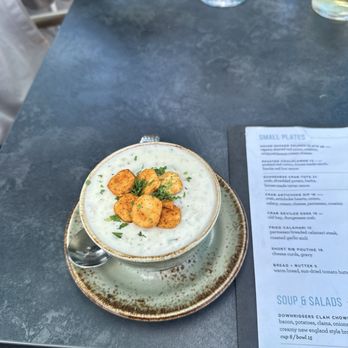 Downriggers - Clam Chowder ($8) - American Near Me - Friday Harbor, Washington