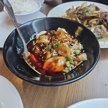 Uncle Sun - Dumpling with chili oil - Chinese Near Me - Corvallis, Oregon