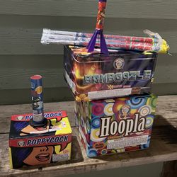 Christi's Fireworks - Our haul.