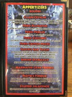 Menu photo 6 Floyds Seafood - Webster Webster, TX Menu photo 6 Floyds Seafood - Webster Webster, TX