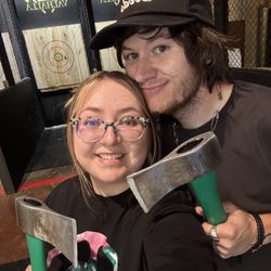 Valhalla Indoor Axe Throwing - Selfie