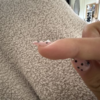 District Nail Club - The gel x is lifted and the explanation was the my nail bed was different compared to my other pointer finger. - Nail Technicians Near Me - Columbus, Ohio District Nail Club - The gel x is lifted and the explanation was the my nail bed was different compared to my other pointer finger. - Nail Technicians Near Me - Columbus, Ohio
