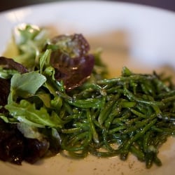 The Cross 1652 - Awesome, but seasonal samphire appetizer