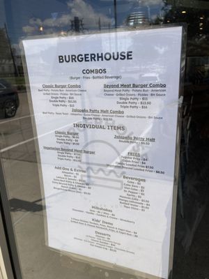 Menu photo 2 Burger House Houston, TX