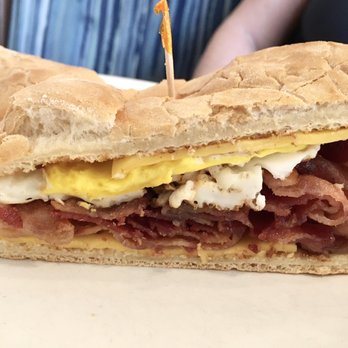 This Is It Cafe - Breakfast sandwich special served w/ a cup of Joe~ - Diners Near Me - West Palm Beach, Florida
