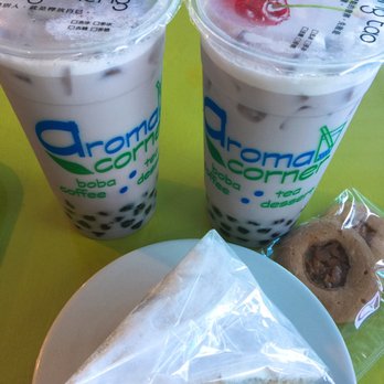 Aroma Corner - Taro boba with desserts FTW - Coffee & Tea Near Me - Jacksonville, Florida