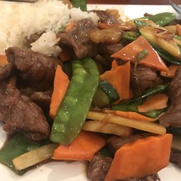 beef and vegetables on a plate beef and vegetables on a plate