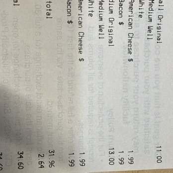 Fuddruckers - Receipt - Burgers Near Me - Sparks, Nevada Fuddruckers - Receipt - Burgers Near Me - Sparks, Nevada
