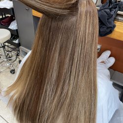 After - with just blow drying ! No straightener used.