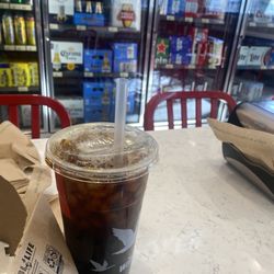 Wawa - A 32 oz iced coffee that was part of their $5 breakfast special.