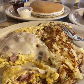 Sybil's Omelettes - #106 in barnyard section. Picture doesn't do justice, you have to see this in person!! - Breakfast & Brunch Near Me - Salem, Oregon