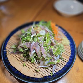 Otafuku Restaurant - Chopped Spanish Mackerel with Mix Greens - Japanese Near Me - Gardena, California Otafuku Restaurant - Chopped Spanish Mackerel with Mix Greens - Japanese Near Me - Gardena, California