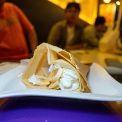 Sweet Indulgence - banana nutella crepe