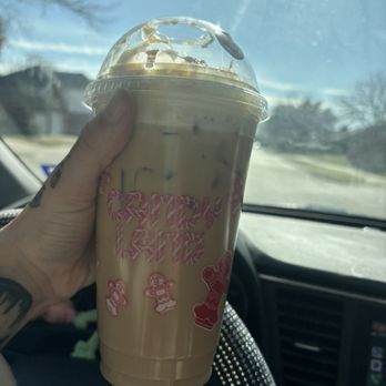 Scooter's Coffee - Sea salt Carmalicious-ICED! :,) - Coffee & Tea Near Me - Mesquite, Texas Scooter's Coffee - Sea salt Carmalicious-ICED! :,) - Coffee & Tea Near Me - Mesquite, Texas