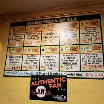 Primo Pizza - Pizza Near Me - Daly City, California