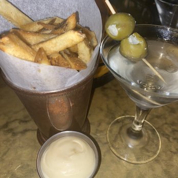 Gilt Bar - Martini and fries - New American Near Me - Chicago, Illinois