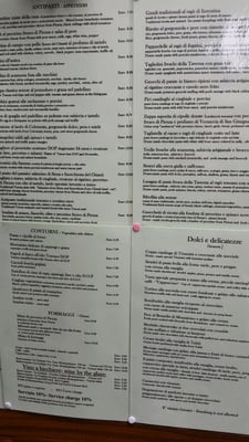 Menu photo 8 La Taverna di San Giuseppe Siena, SI Menu photo 8 La Taverna di San Giuseppe Siena, SI