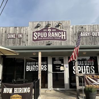 Spud Ranch - the front of the restaurant - Southern Near Me - New Braunfels, Texas Spud Ranch - the front of the restaurant - Southern Near Me - New Braunfels, Texas