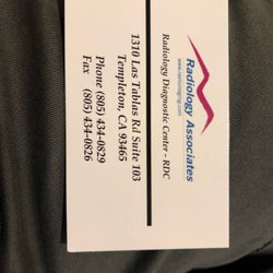 Radiology Associates - Business card - Radiology Associates.