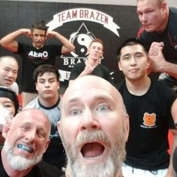 Brazen Martial Arts - Post-training picture of Adult No Gi BJJ.