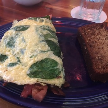 Blue Heaven - Spinach Omlet - Breakfast & Brunch Near Me - Key West, Florida Blue Heaven - Spinach Omlet - Breakfast & Brunch Near Me - Key West, Florida