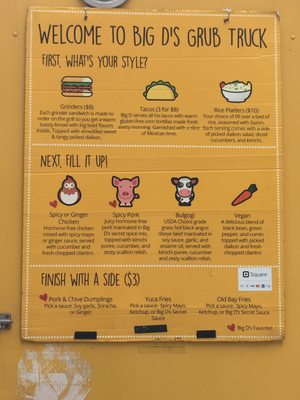 Menu photo 2 Big D's Grub Truck New York, NY