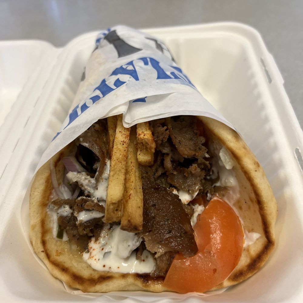 Nick The Greek - Beef/Lamb Gyro Pita - Greek Near Me - Berkeley, California Nick The Greek - Beef/Lamb Gyro Pita - Greek Near Me - Berkeley, California