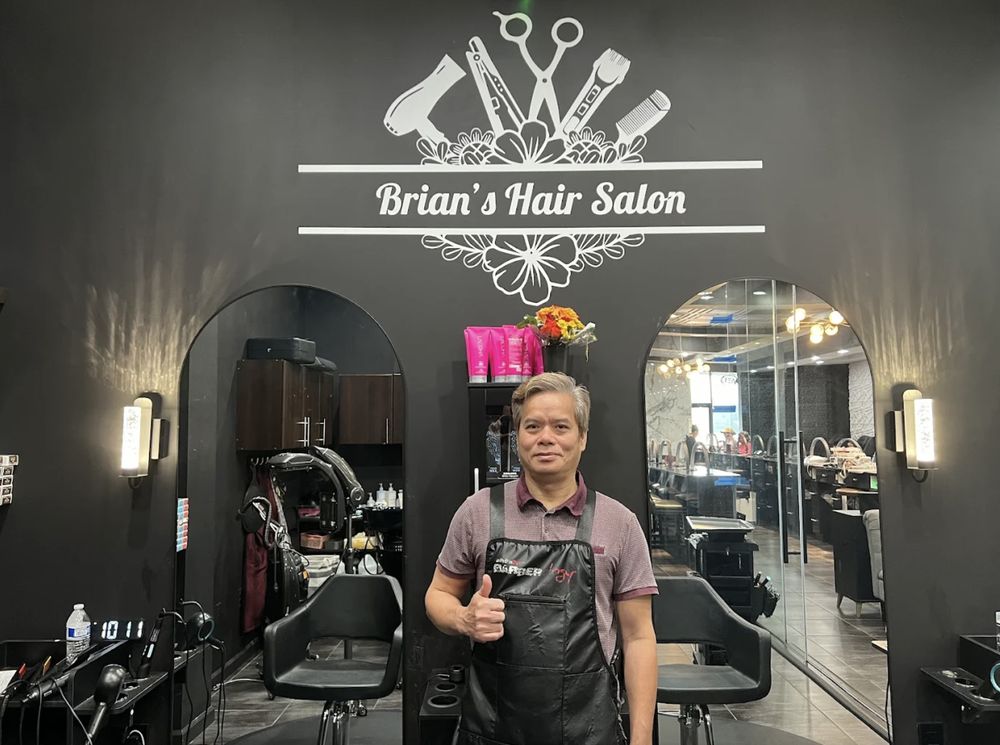 Brian's Hair Salon Logo