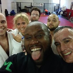 Debrazil Jiu-Jitsu Academy - Love it when I get spoiled and get to train with all the higher belts on open mat days!!