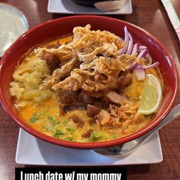 Khao Soi and Beef noodle soup Khao Soi and Beef noodle soup