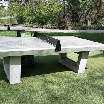 Como Lake Park - Sanderson Monolith concrete outdoor ping pong tables - Parks Near Me - Coquitlam, British Columbia Como Lake Park - Sanderson Monolith concrete outdoor ping pong tables - Parks Near Me - Coquitlam, British Columbia