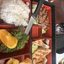 13. Steak teriyaki and chicken teriyaki 13. Steak teriyaki and chicken teriyaki