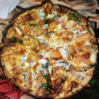 Matthew's Pizza - Two cheese spinach pizza with chicken at Matthew's Pizza in Highlandtown, Baltimore, Maryland - Pizza Near Me - Baltimore, Maryland Matthew's Pizza - Two cheese spinach pizza with chicken at Matthew's Pizza in Highlandtown, Baltimore, Maryland - Pizza Near Me - Baltimore, Maryland
