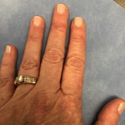 Nails by Sandy - Perfect for work, lovely feminine discreet color that Sandy picked.